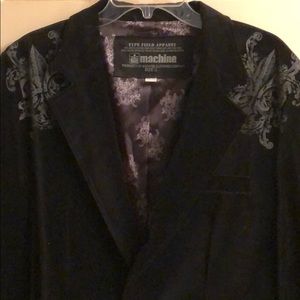 MK Machine Men’s velvet feel sports coat.